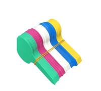 Etiquetas for jardín, clasificación de plantas, letrero, etiqueta, boleto, placa escritura plástico, tablero, tarjeta enchufable, colorida Para nombrar plantas(Mixed color,100pcs)