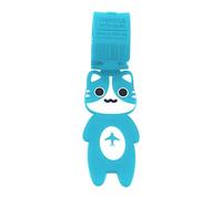 Etiquetas Identificadoras Para Mochilas Infantiles - Etiquetas Para Equipaje - Identificador Con Diseño De Gato Y Reverso Para Personalizar Para Senderismo Gimnasio Viajes Camping Escuela Deportes