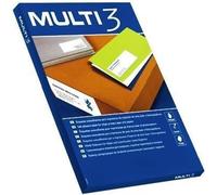 Etiquetas Impresora MULTI3 Caja x100 Hojas Tamaño 105 x 48 mm.