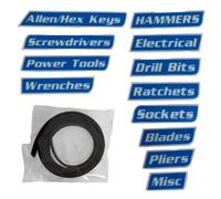 Etiquetas magnéticas para caja de herramientas, etiquetas de organización extraíbles y reutilizables, etiquetas organizadoras de cofre de herramientas, para carritos de acero, armarios, superficies de