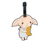 Etiquetas maleta viaje Harry Potter Dobby - Viajes accesorios : Harry Potter regalos | Identificadores colgantes poner nombre - Harry potter merchandising