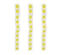 Etiquetas NFC 30pcs Pegatizas NFC Totalmente programables 504 Bytes Material PVC Impermeable Compatible para TAGMO y para teléfonos y Dispositivos Android (Amarillo)