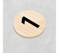 Etiquetas numéricas de grabadas Alrededor De Etiquetas Numeradas, Número De Placa De Señal De Nombre Autoadhesivo, Antidecoloración, Etiqueta Digital De Placa De Matrícula(B,1-80 Dia 5cm)