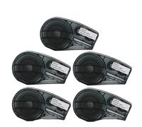 Etiquetas Paquete de 5 a 10 M21-750-427 Cartucho de Cinta de película 19,1 mm x 4,27 m Compatible con Paneles eléctricos BMP21 Plus Etiqueta de comunicación de Datos(5pcs M21-750-427)