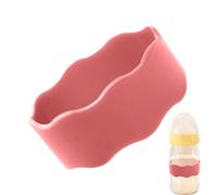 Etiquetas Para Biberones | Etiqueta Reutilizable De Silicona Para Bebé | Collar Antideslizante Dater Reutilizable, Sobre Escrito Para Gourdes Estudiantes Guardería Viaje