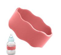 Etiquetas para botellas de bebés,Etiquetas de nombre de silicona Botellas para niños pequeños | Identificación para botella de leche Taza de agua con campo de fecha Apto para lavavajillas