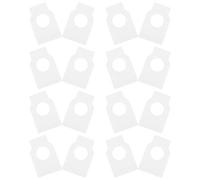 Etiquetas para botellas de vino, 200 unidades, impermeables, reutilizables, de PVC, para colgar en blanco, etiquetas para botellas de vino, etiquetas de visualización de información de bodega