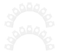Etiquetas para botellas de vino, 300 etiquetas de PVC en blanco de doble cara para botellas de vino, reutilizables, impermeables, etiquetas colgantes creativas para bodega