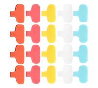 Etiquetas para cables,Etiquetas para cables Etiquetas,20 etiquetas de cable | Identificador de cables para escribir, marcadores de cables de colores variados para gestión e identificación de cables