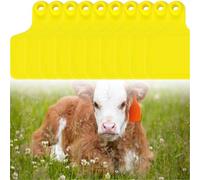 etiquetas para ganado Etiquetas De Plástico Para Orejas De Ganado, 52 Mm De Largo X 18 Mm De Ancho, 50 Mm De Largo X 41 Mm De Ancho, 75 Mm De Largo X 60 Mm(L W 75mm x 60mm)