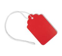 Etiquetas para mercader a de Office Depot, tama o 8, 1,69 x 2,75 pulgadas, color rojo, paquete de 50 XS007010