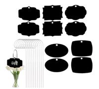 Etiquetas para plantas, 10 unidades, etiquetas para plantas, versátiles, utilizables para plántulas, para bancal, granja, jardín, exterior