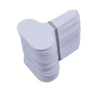 Etiquetas Para Plantas 200-500 Uds. Etiqueta de planta vivero tipo T etiquetas flores etiqueta semilla marcador maceta for plantas herramientas decoración DIY(White Label,500pcs)