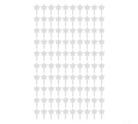 Etiquetas para plantas a base de acrílico, 100 unidades para una gestión eficiente del jardín con una experiencia de escritura limpia cada vez (4)