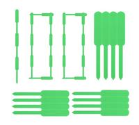 Etiquetas para plantas, marcadores de jardín impermeables, 100 etiquetas decorativas de escritura, estacas de polipropileno resistentes a la intemperie, accesorios de plantación con identificación