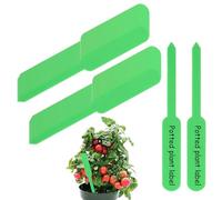 Etiquetas para plantas para jardín y campo abierto, 100 unidades de etiquetas de jardín, resistentes a la intemperie y al agua para jardineras, invernadero, semillas, descuentos de flores