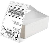 Etiquetas Phomemo 4x6 500 etiquetas/pila, etiquetas de envío Compatibles con MUNBYN, impresora de etiquetas, etiquetas térmicas Autoadhesivas para DHL, UPS, DPD-100 x 150 mm
