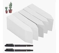 Etiquetas Plantas Plástico, 500 PZ Etiquetas de Plantas, Etiquetas de Plantas Reutilizable Etiquetas Jardinería Mark de Plástico para Diferentes Semillero, Semillas