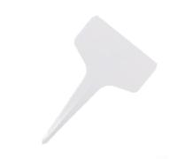 Etiquetas prácticas para plantas en forma de T, un conjunto de 100 insertos de PVC adecuados para tus necesidades de hogar o jardín al aire libre ()