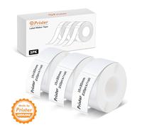 Etiquetas Pristar P15, 3 Rollos 15x30mm Cinta Adhesiva Térmica Autoadhesiva | compatible con la rotuladora P15, blanco, 210 etiquetas/rollo