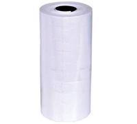 Etiquetas q-connect blanca 16 x 23 mm lisa rollo 700 etiquetas para etiquetadora q-connect