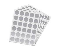 Etiquetas Rascar,180 PCS Pegatinas para Rascar Etiquetas Redondas Tarjeta Rasca Etiquetas de Círculo Plata Autoadhesivas Rascar para Fiesta Favores Notas de Regalo Sorpresa Fondos Promociones 2.5cm