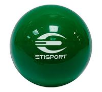 ETISPORT Bola de Hockey Patines Pro. Uso Profesional para Toda Clase de Superficies. Medida y Peso reglamentarios. (Verde)