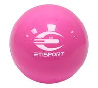 ETISPORT Bola de Hockey Patines Pro. Uso Profesional para Toda Clase de Superficies. Medida y Peso reglamentarios. (Rosa)