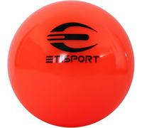 ETISPORT Bola de Hockey Patines Pro. Uso Profesional para Toda Clase de Superficies. Medida y Peso reglamentarios. (Naranja Fluor)
