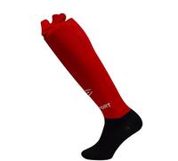 ETISPORT Medias, Calcetines Hockey Largas, Elásticas. Tejidos técnicos para alto rendimiento favorece la respiración y cubre las rodillas (FR/ES, Letras, S, Regular, Alto, Rojo)