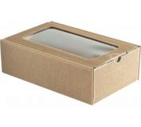 Etivera Caja con Ondulación con Ventana - Pequeña Etivera