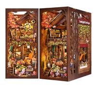 ETKVR Kit de Book Nook, Puzzle 3D de Madera DIY para Adultos y Adolescentes