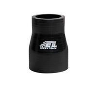 ETL INDUSTRIES ID 1.75to 2.5 Longitud 3Reductor de silicona Acoplador recto Manguera 4Ply Reforzado Universal Admisión Reductor Intercooler Tubo