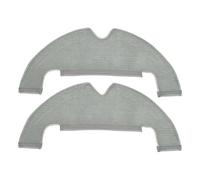 EtliN Paño de fregona Compatible con Xiaomi Mi Robot aspiradora Mop 2 Ultra STYTJ05ZHM / Dreame Z10 Pro / L10 Plus toallitas Trapos repuestos de aspiradora (Color : 2 PCS)