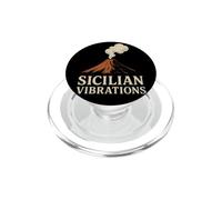 ETNA Sicily Vibes - Vacaciones Vulcano Sur de Italia Sicilia PopSockets PopGrip para MagSafe