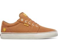 Etnies Barge LS - Aspecto clásico de Patinaje, Silhoutte Vulcanizado Delgado, Cuello blindado Fuerte, Vulc Reforzado, Ajuste Acolchado, Tenis de Uso Diario 2025, Marrón, Dorado, Amarillo, 43 EU