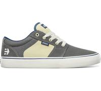 Etnies Barge LS - Aspecto clásico de Patinaje, Silhoutte Vulcanizado Delgado, Cuello blindado Fuerte, Vulc Reforzado, Ajuste Acolchado, Tenis de Uso Diario 2025, Gris Azul Marino, 40 EU