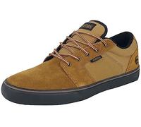Etnies Barge LS - Aspecto clásico de Patinaje, Silhoutte Vulcanizado Delgado, Cuello blindado Fuerte, Vulc Reforzado, Ajuste Acolchado, Tenis de Uso Diario 2025, Tabaco, 42.5 EU