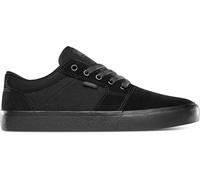 etnies Barge LS - Aspecto clásico de patinaje, Silhoutte vulcanizado delgado, cuello blindado fuerte, Vulc reforzado, color negro lavado sucio - talla 6.5