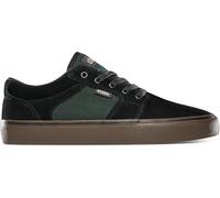 Etnies Barge LS - Classic Skate Look Slim Vulcanized Silhoutte, Hefty Armored Collar, Reinforced Vulc, Color negro, marrón y verde., 44 EU