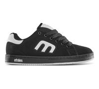 etnies Callicut - Estilo Skate Heritage, Look abultado, vibra Chunky de los 90, Cupsole Reforzada, sensación Acolchada, Zapatillas para Cada día Black/White/Black 8