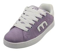 Etnies Callicut W's - Estilo de patinaje para mujer, aspecto hinchado, vibración gruesa de los años 90, suela de copa reforzada, sensación acolchada, tenis para uso diario 2025, Lavender, 45 EU