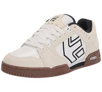 Etnies Faze - Estilo clásico de Skate Heritage con Aspecto hinchado a la Moda, Suela de Copa Reforzada, Ajuste Acolchado, Tenis de Uso Diario con mordida 2025, White Navy Gum, 41.5 EU