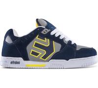 etnies Faze, Skate Shoe Unisex Adulto, Navy/Grey/Yellow, 42.5 EU
