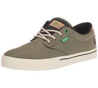 Etnies Jameson 2 Eco x TFTF - Collab Eco Skate, Suela de Copa Reforzada, sensación Acolchada, Uso Diario 2025, Olive, 38.5 EU