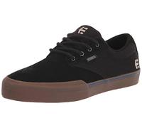 Etnies Jameson Vulc Skate Shoe, Zapatos Hombre, Negro y Plateado, 45 EU
