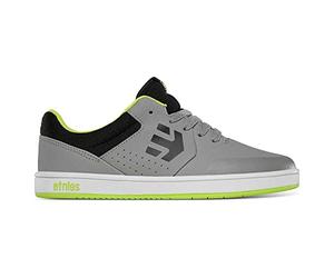 Etnies Kids Marana, Zapatos de Skate, Grey/Lime/White, 38 EU