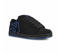 etnies Kingpin 2 - Zapatillas de Skate para Hombre en Nobuk sintético, amortiguación EVA, Suela de Goma - Black/Black/Royal - 41.5