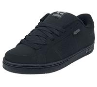 etnies Kingpin - Estilo clásico heritage del skate con look abultado de tendencia, cupsole reforzada, ajuste acolchado, sneakers para cada día Black/Black 13