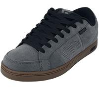 Etnies Zapatillas de skate Kingpin – Unisex adulto Gris/Negro/Goma Talla 42 EU
